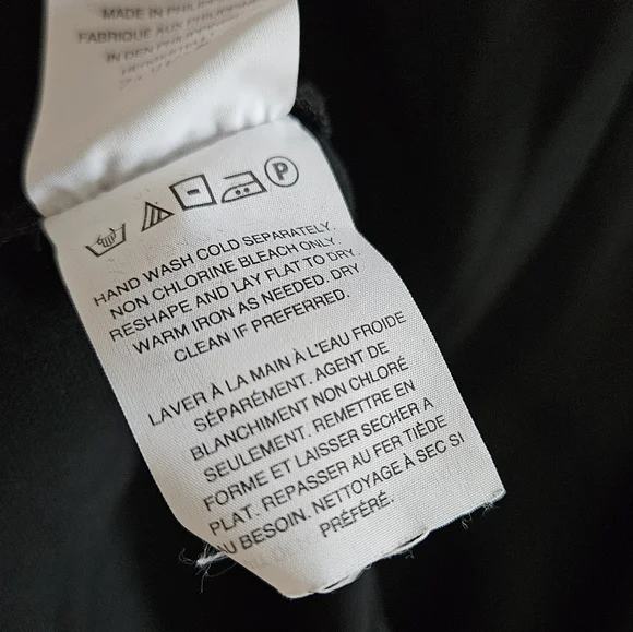 J.Crew 6P Black Shift Dress With Tulip Hem - Picture 6 of 8